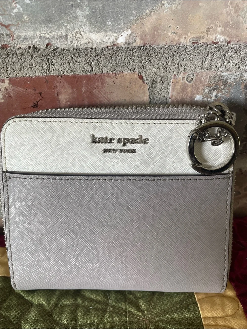 Kate Spade Color block Two-Tone Wallet - Picture 1 of 6